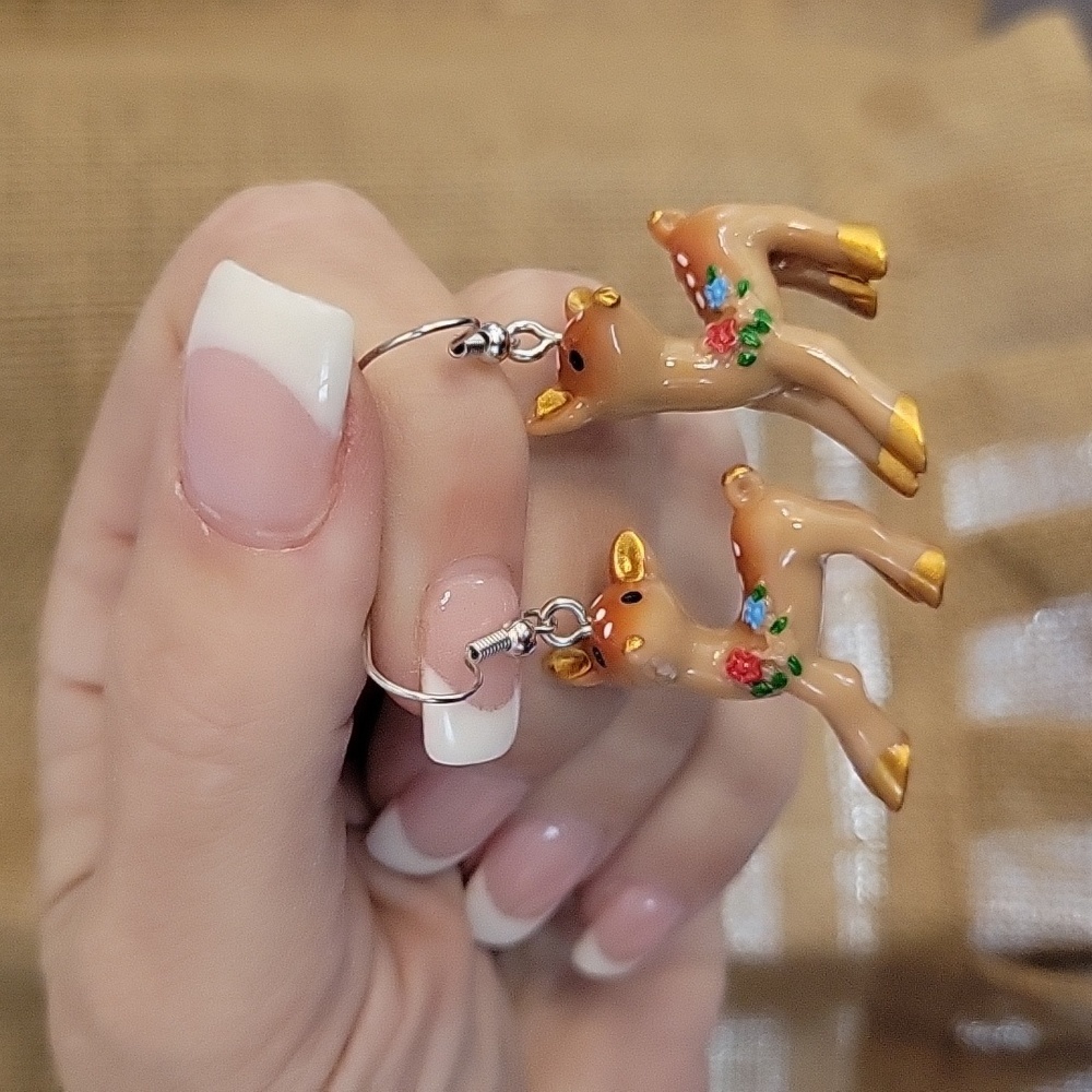 FAIRYTALE FAWN Earrings - Picture 5 of 7